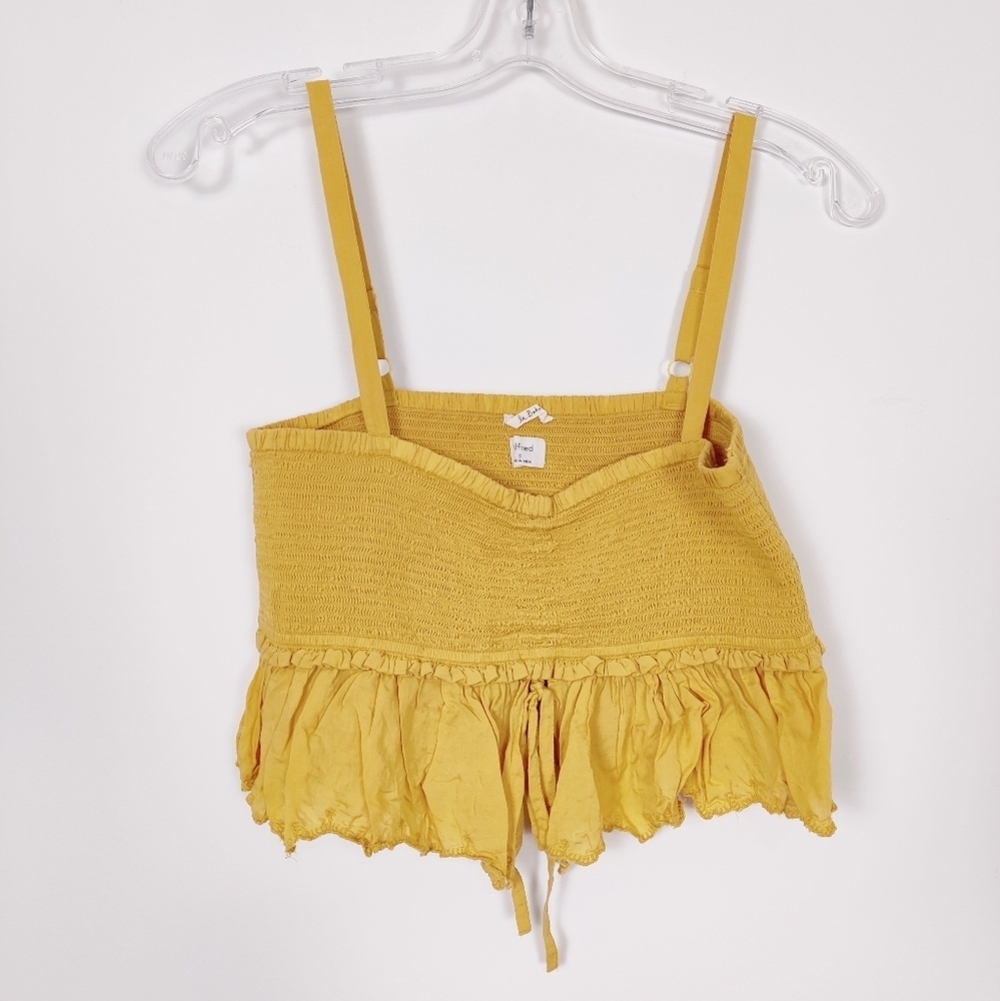Aritzia Wilfred La Boheme Dareau Camisole Ruched Tank Top Size Small Bohemian